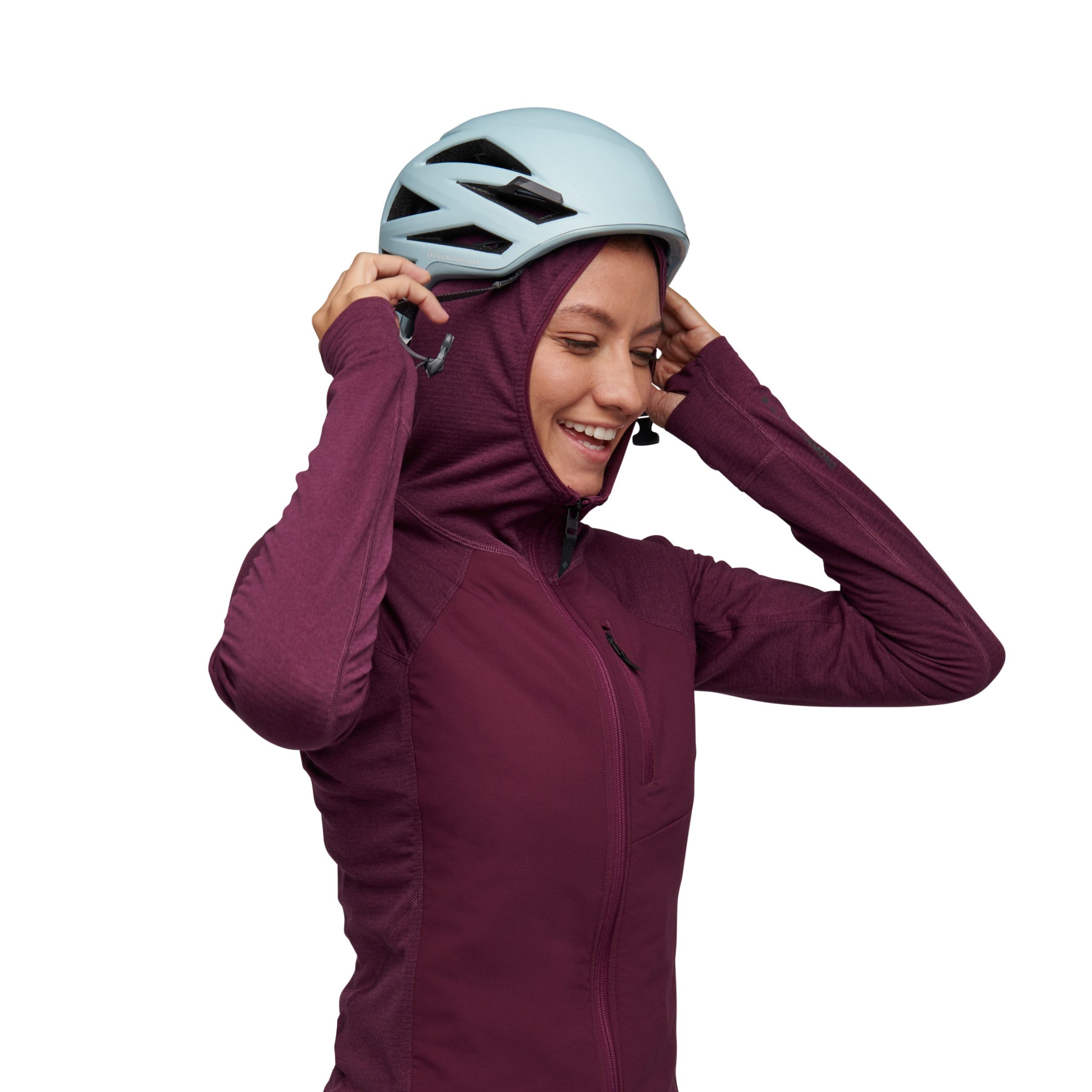 Women's Coefficient LT Hybrid Hoody - Image 9