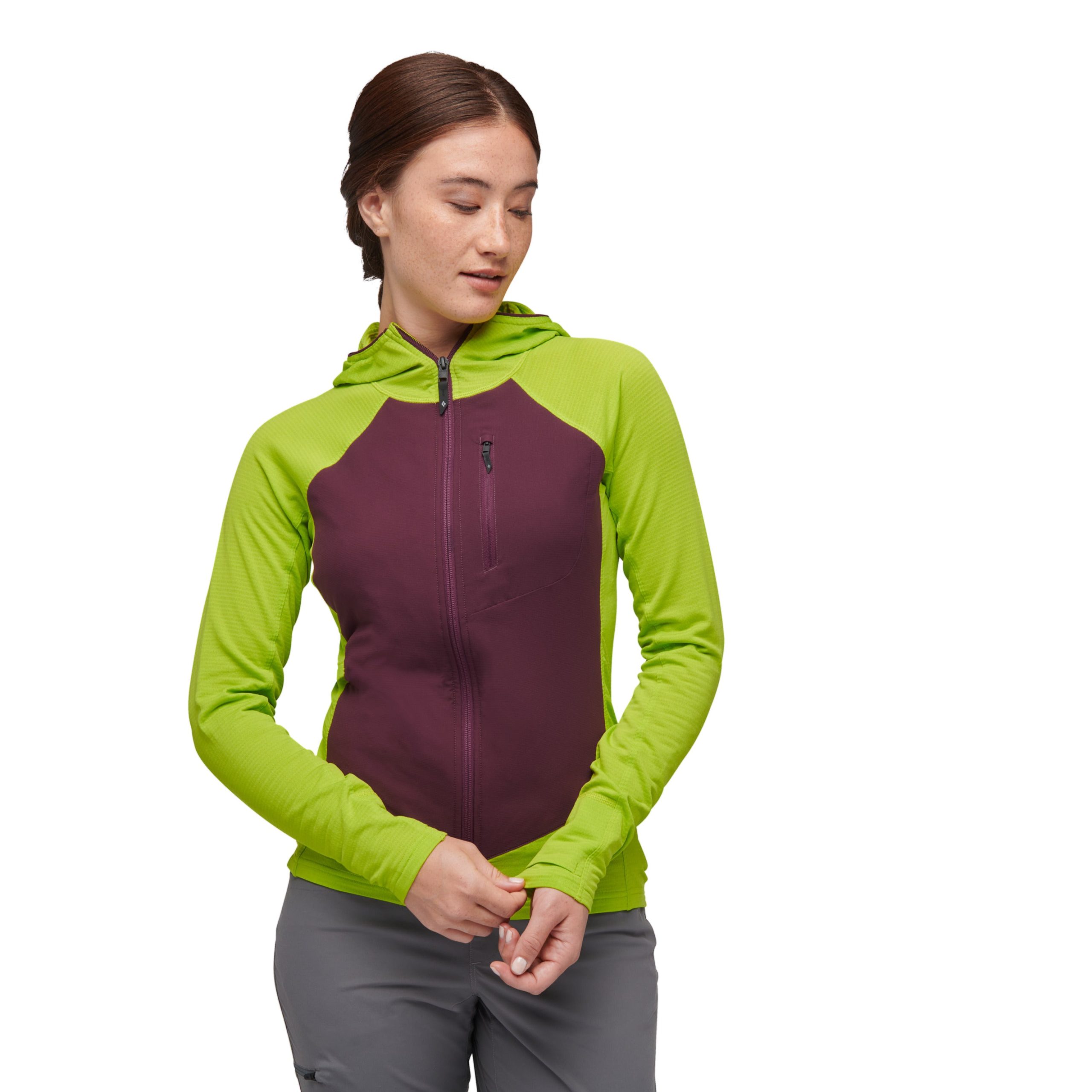 Women's Coefficient LT Hybrid Hoody - Image 12