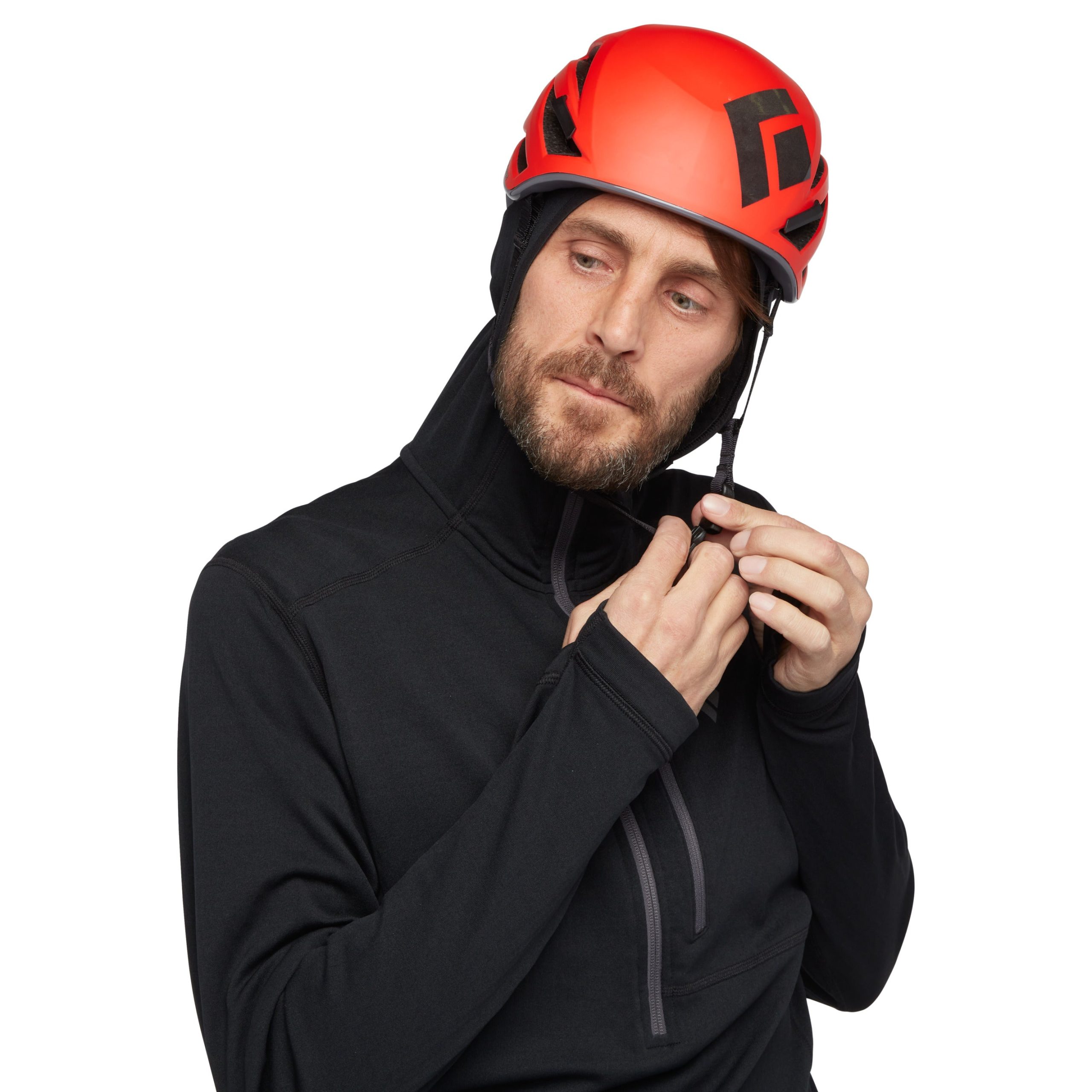 Men's Coefficient Quarter Zip Fleece Hoody - Image 6