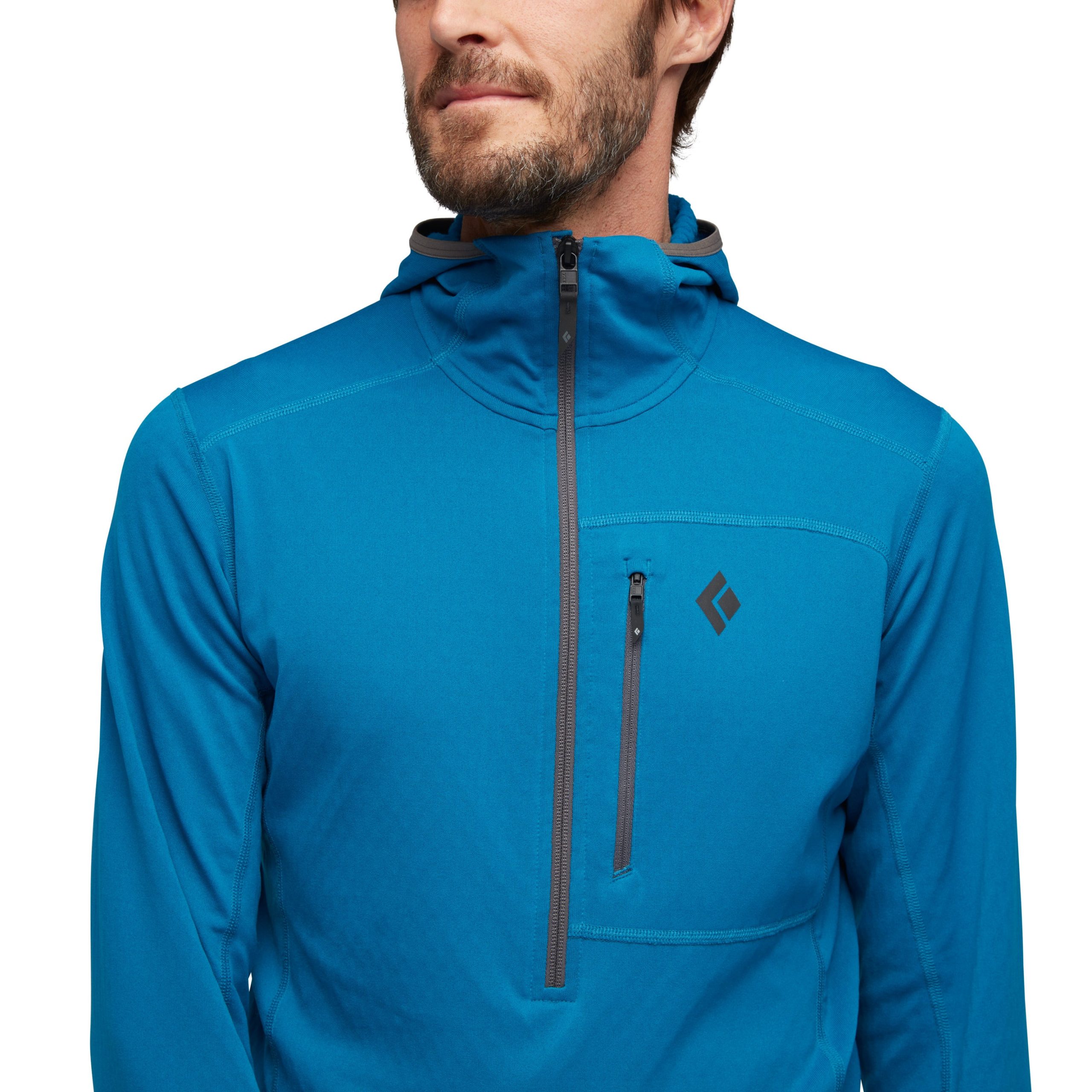 Men's Coefficient Quarter Zip Fleece Hoody - Image 14