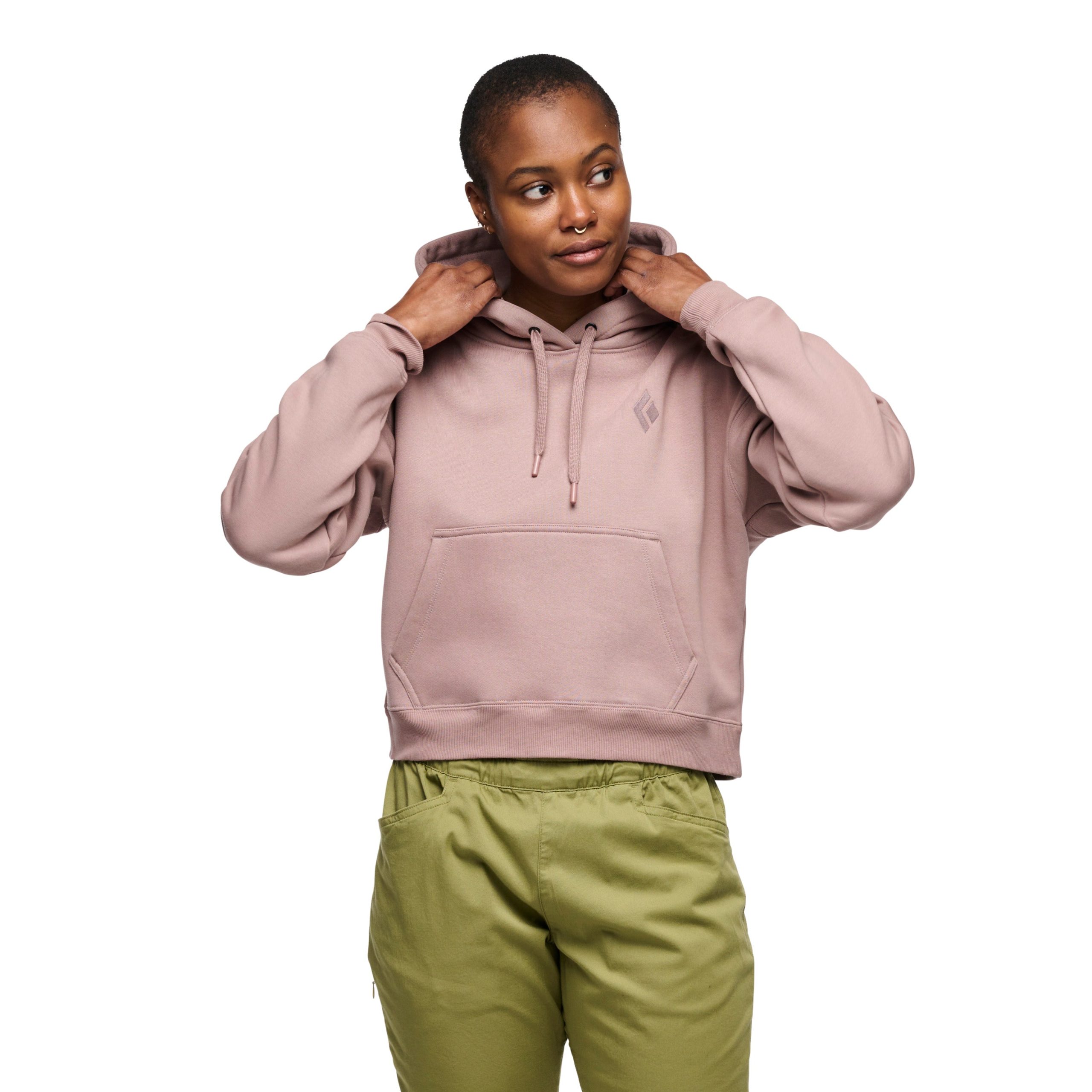 Women's Crop Pullover Hoody - Image 8