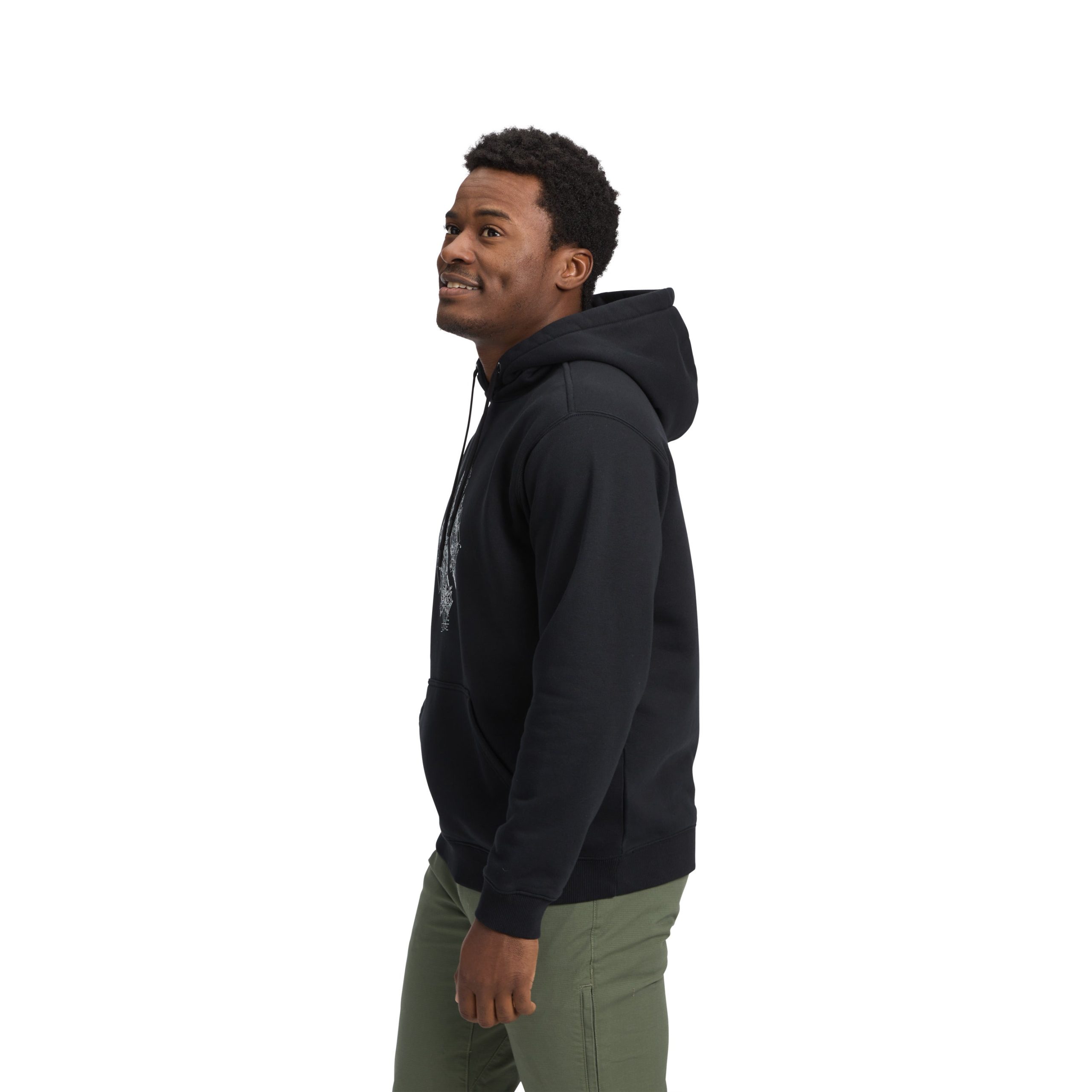 Men's Engineered Diamond Pullover Hoody - Image 2