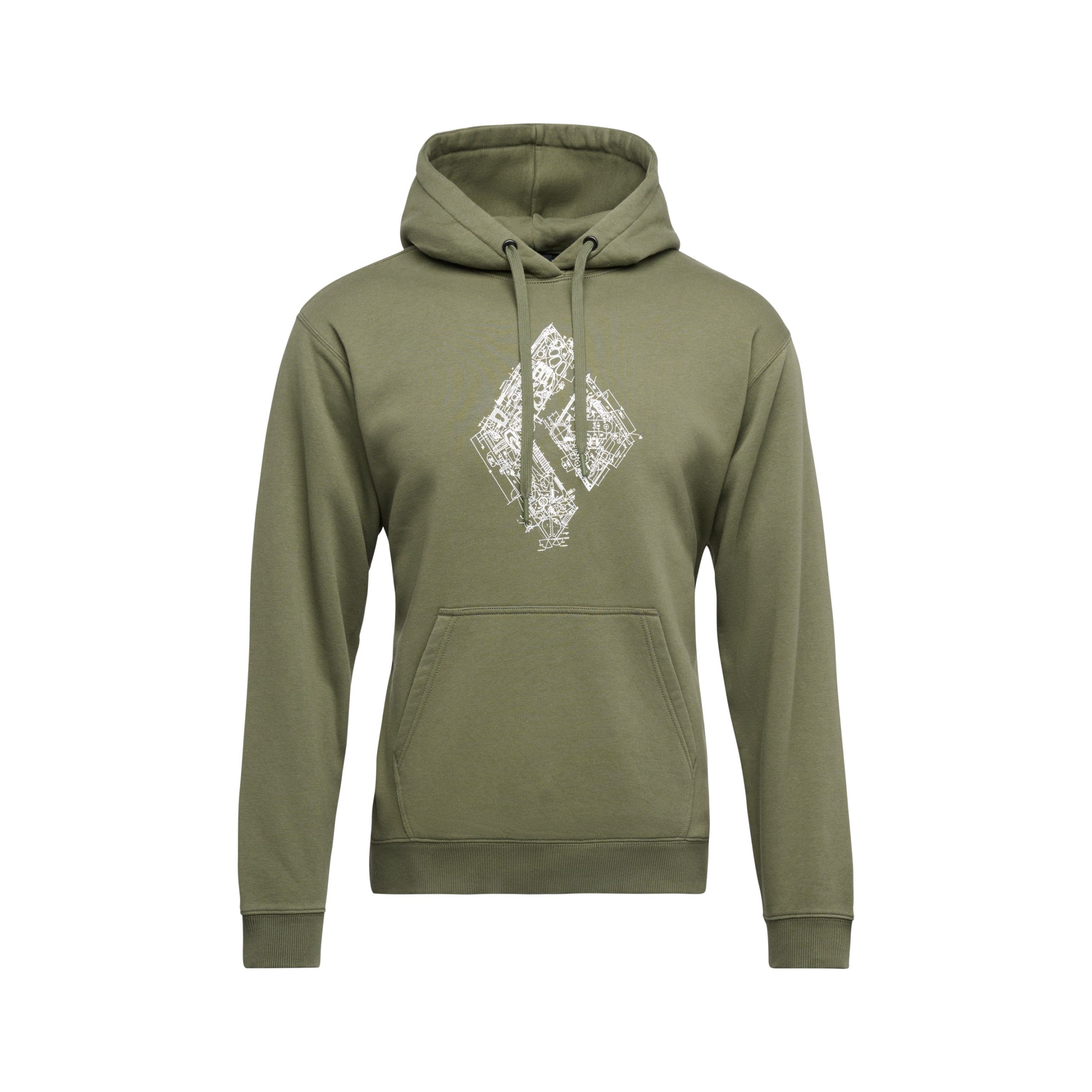 Men's Engineered Diamond Pullover Hoody - Image 22
