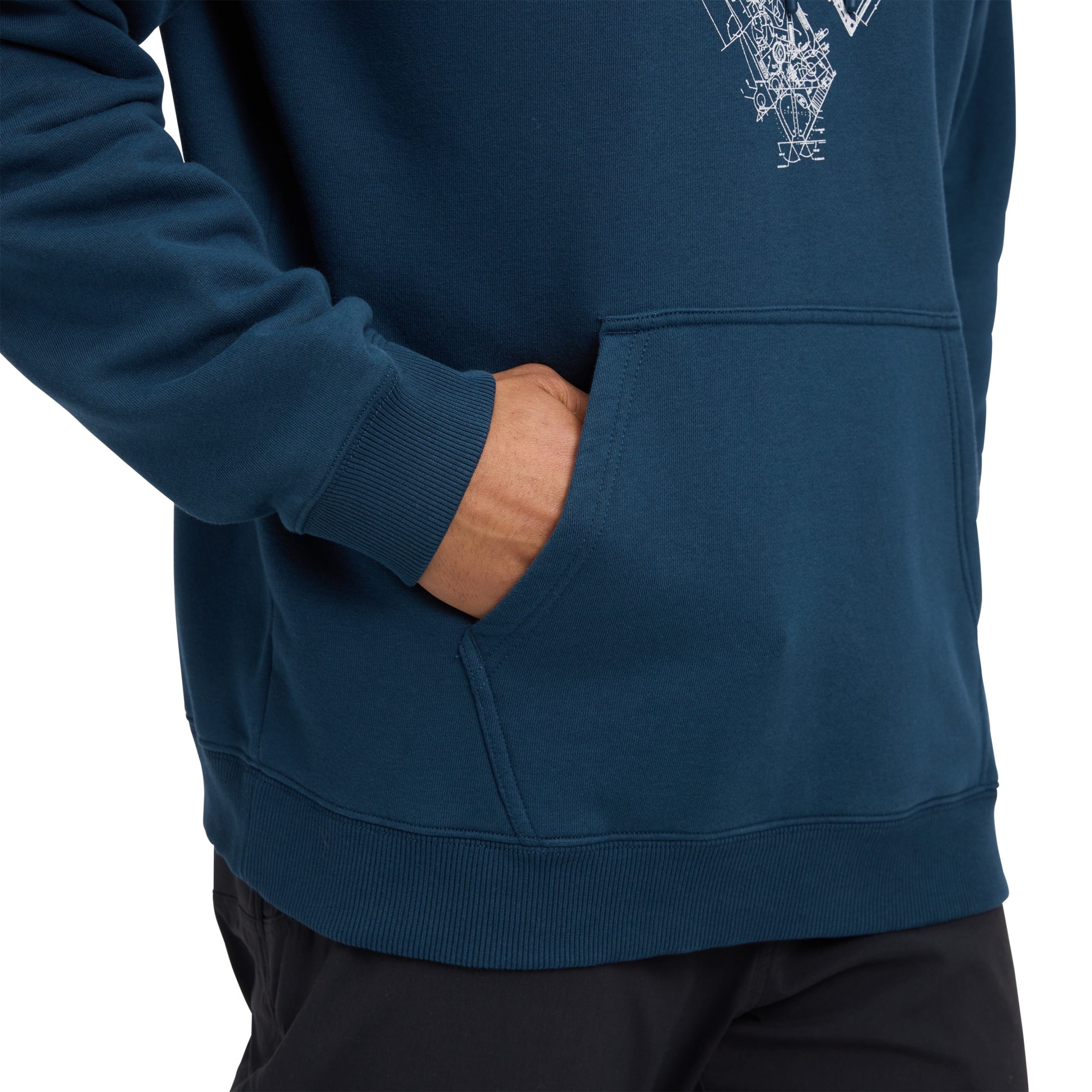 Men's Engineered Diamond Pullover Hoody - Image 15