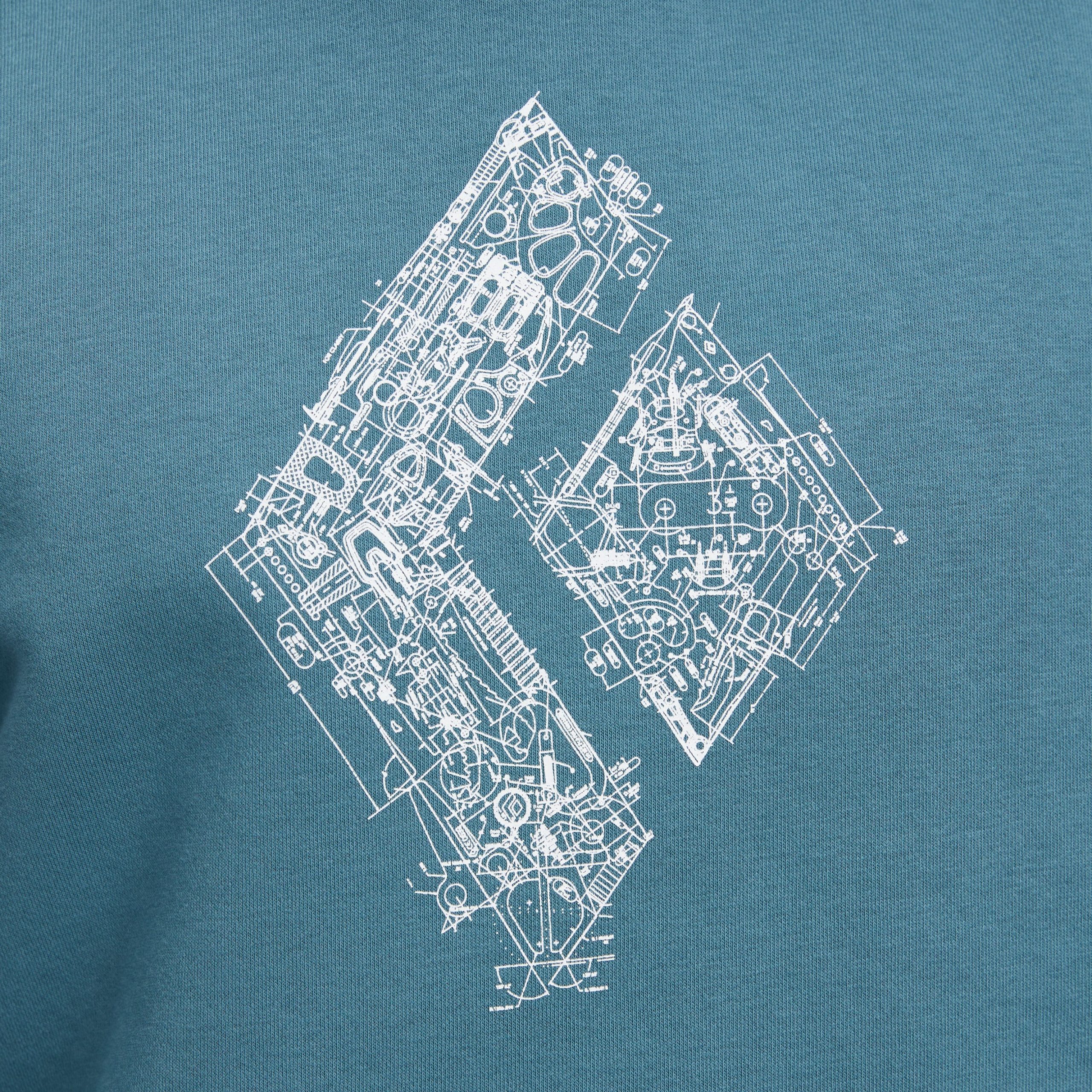 Men's Engineered Diamond Pullover Hoody - Image 19