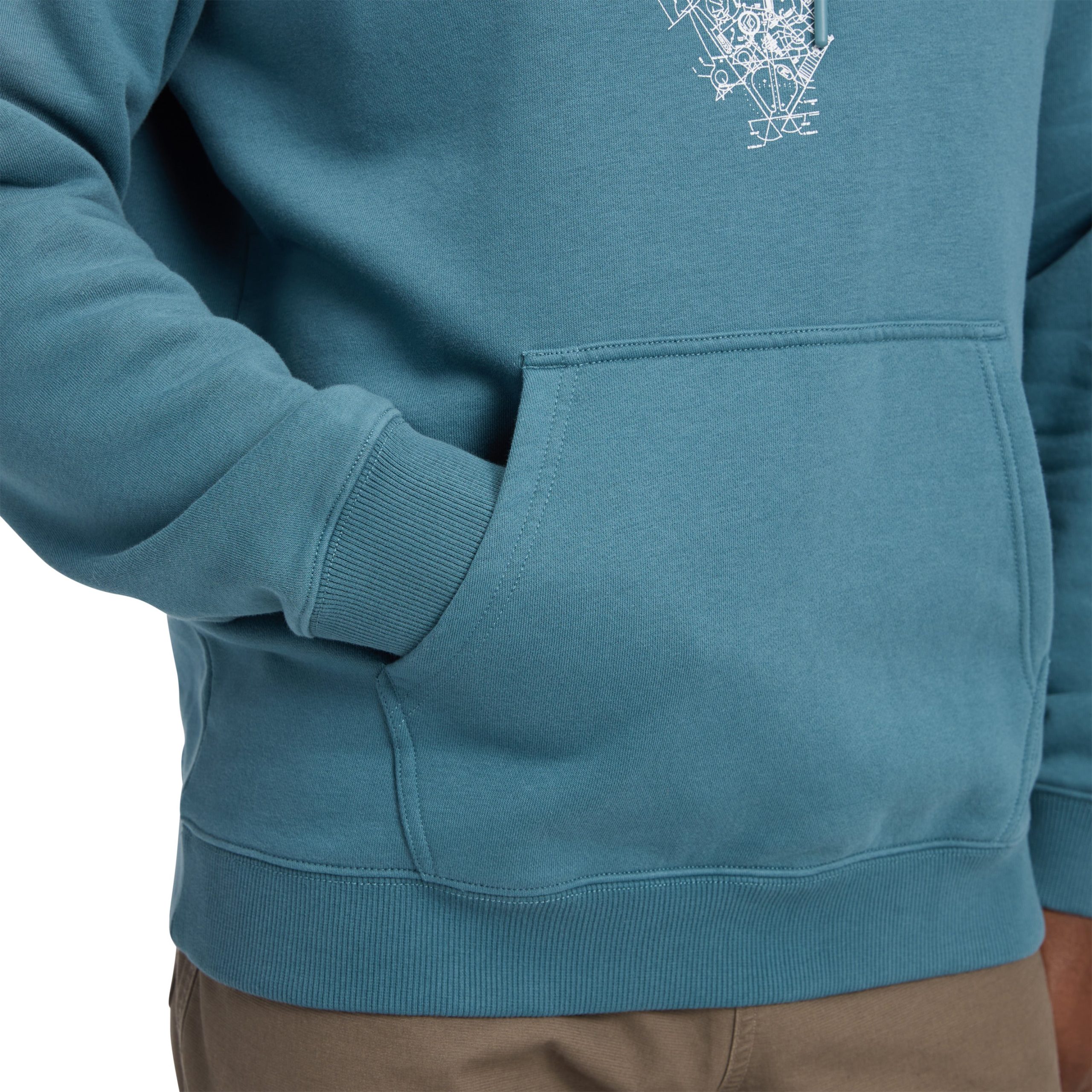 Men's Engineered Diamond Pullover Hoody - Image 20