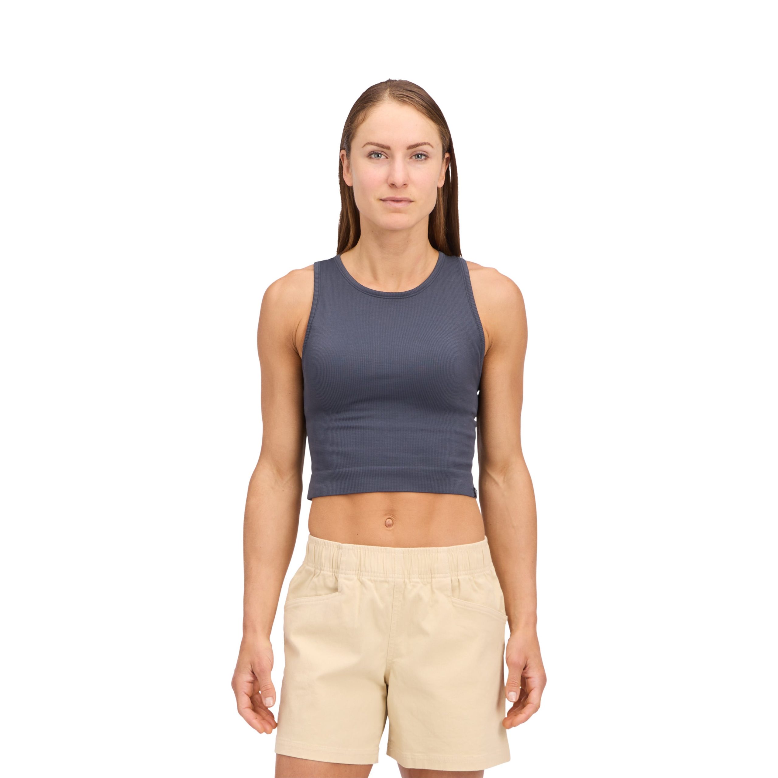 Women's Seamless Rib Tank - Image 2