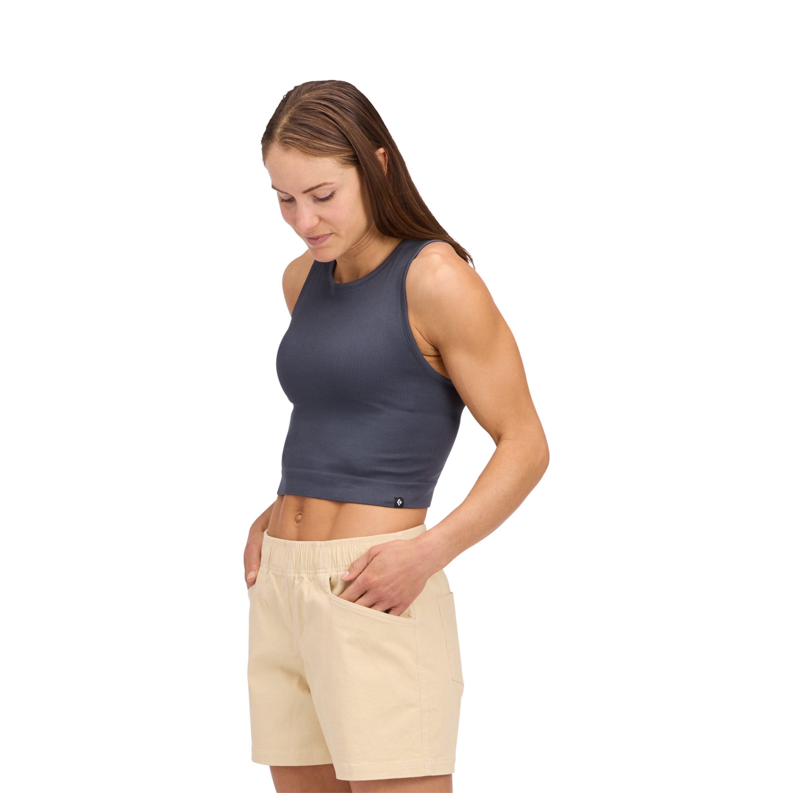 Women's Seamless Rib Tank - Image 3