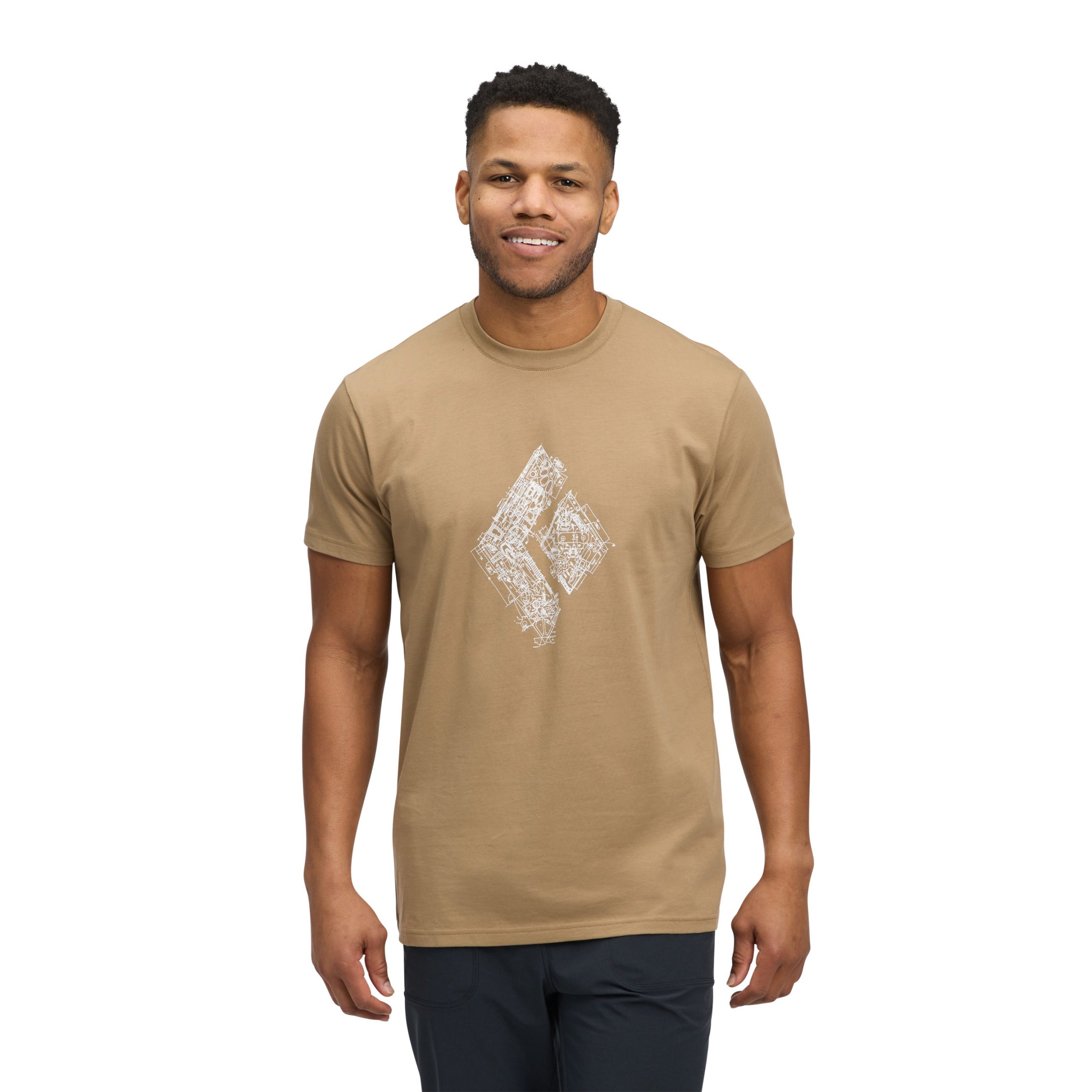 Men's Engineered Diamond Short Sleeve Tee - Image 9