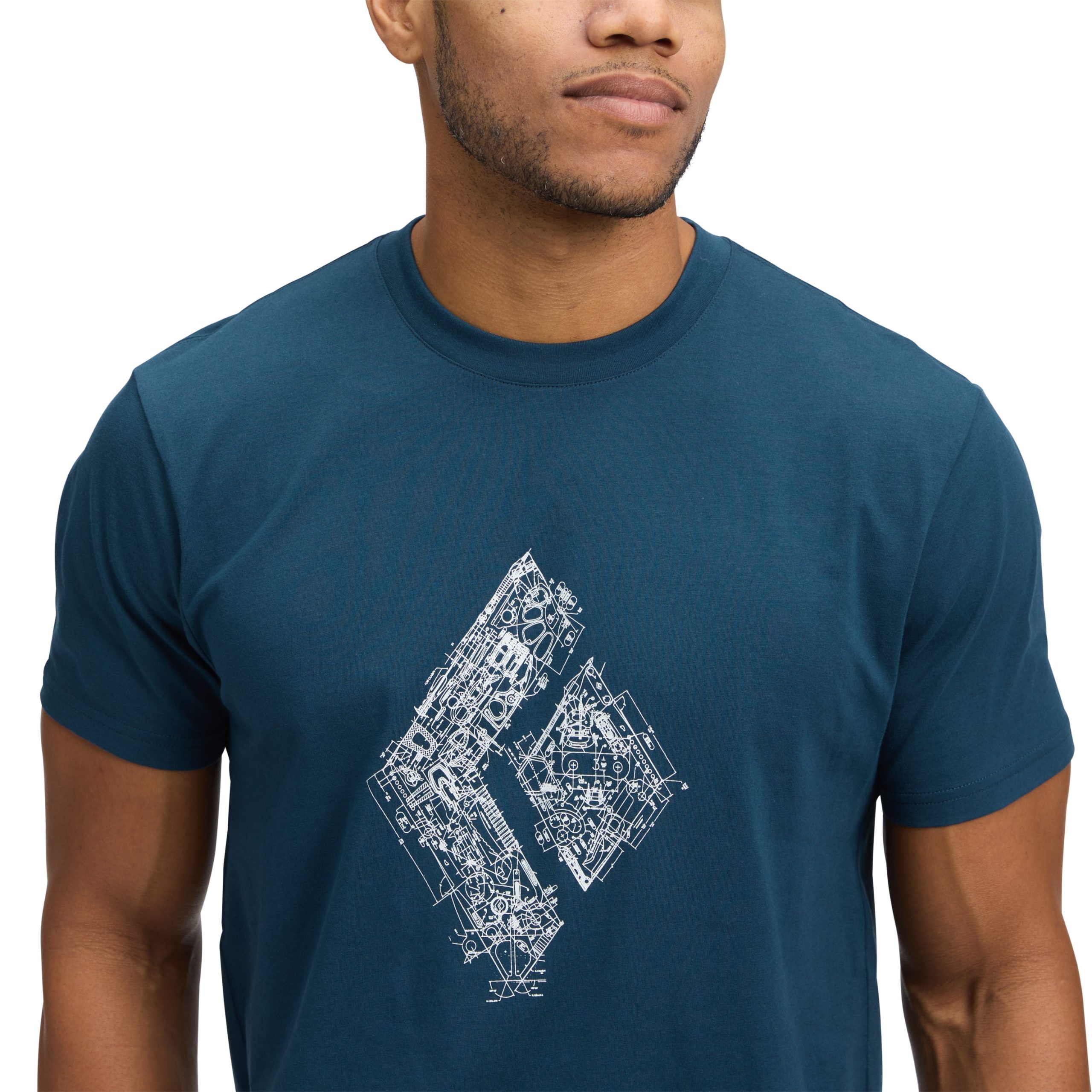 Men's Engineered Diamond Short Sleeve Tee - Image 20