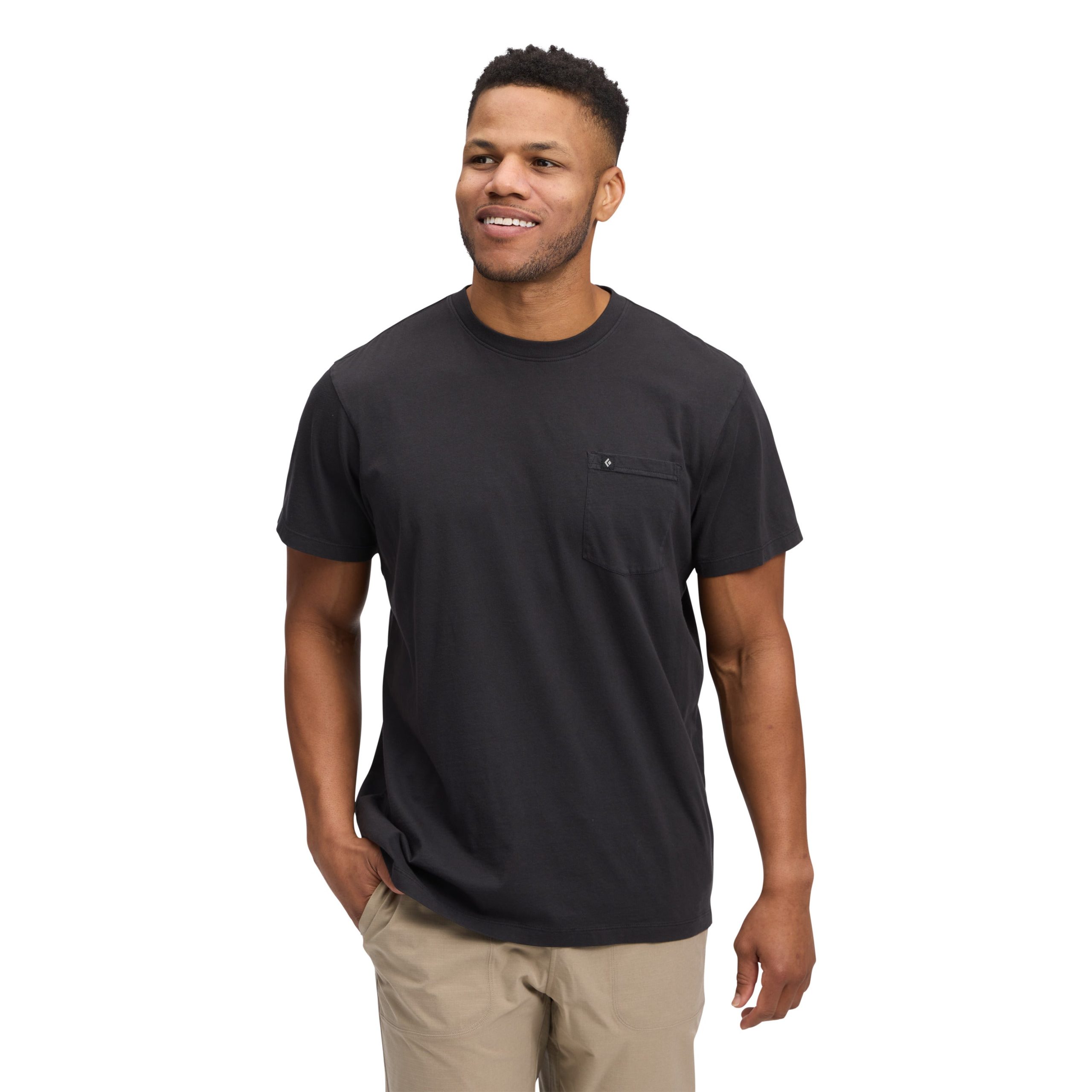 Men's Diamond Patch Short Sleeve Pocket Tee - Image 2